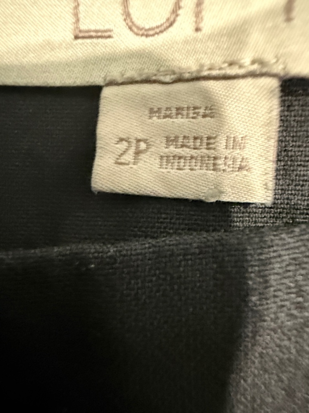 LOFT Black Dress Trousers - Picture 3 of 4